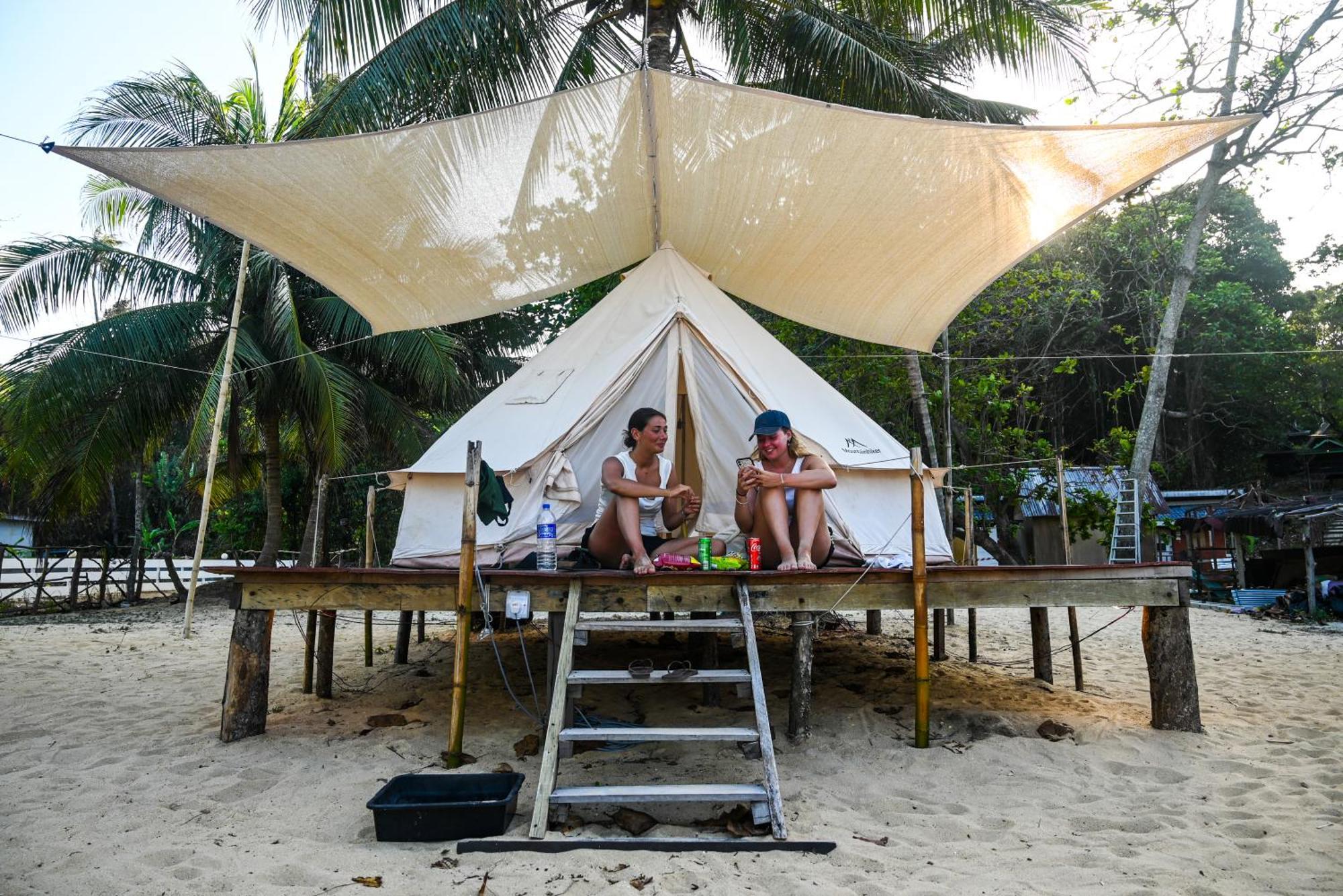 Long Beach Camp Pulau Perhentian Kecil 외부 사진
